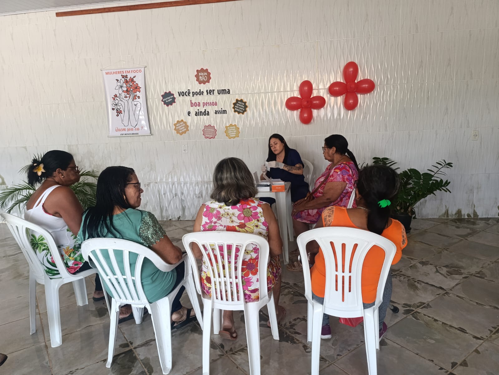 Julho Amarelo: Unidade de Saúde de Novo Brasil promove conscientização durante palestra