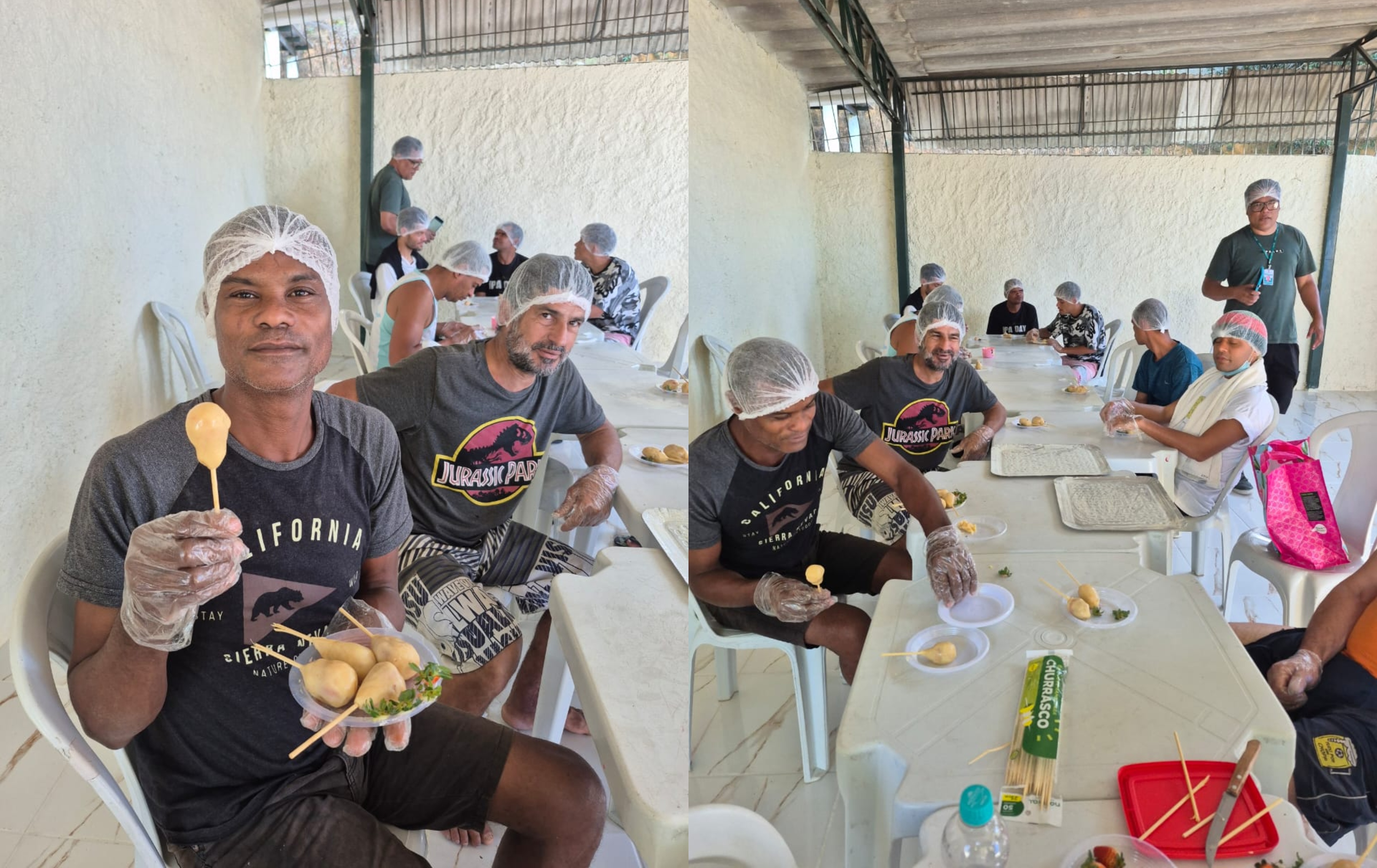 Atendidos do Centro Pop participam de oficina para produção do Morango do Amor