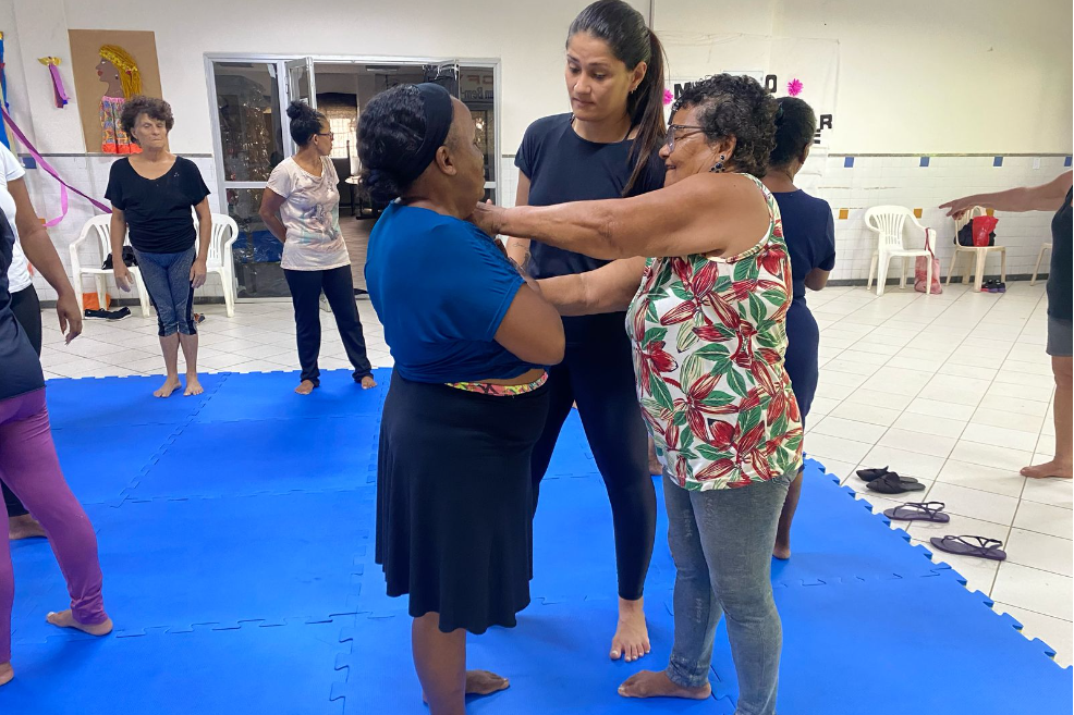 Mês da Mulher: comunidade de Padre Gabriel participa da aula de defesa pessoal