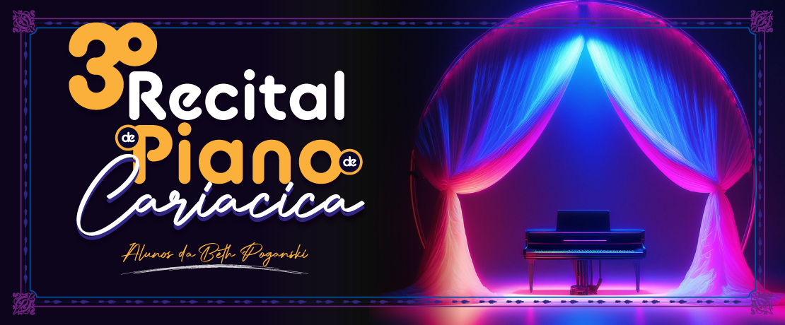 Recital de piano cria clima de Natal antecipado em Cariacica