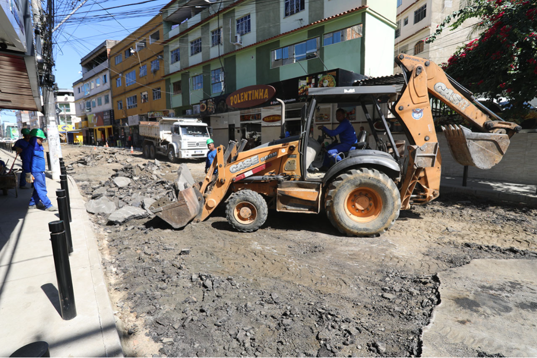 Obras em Vila Palestina: novo trecho da avenida Jerusalém é interditado