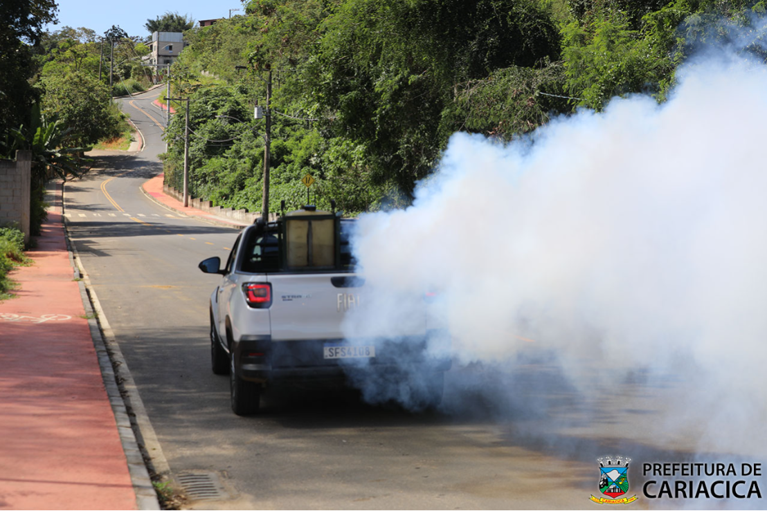 Rota do fumacê: serviço vai passar por 31 bairros de Cariacica nesta semana