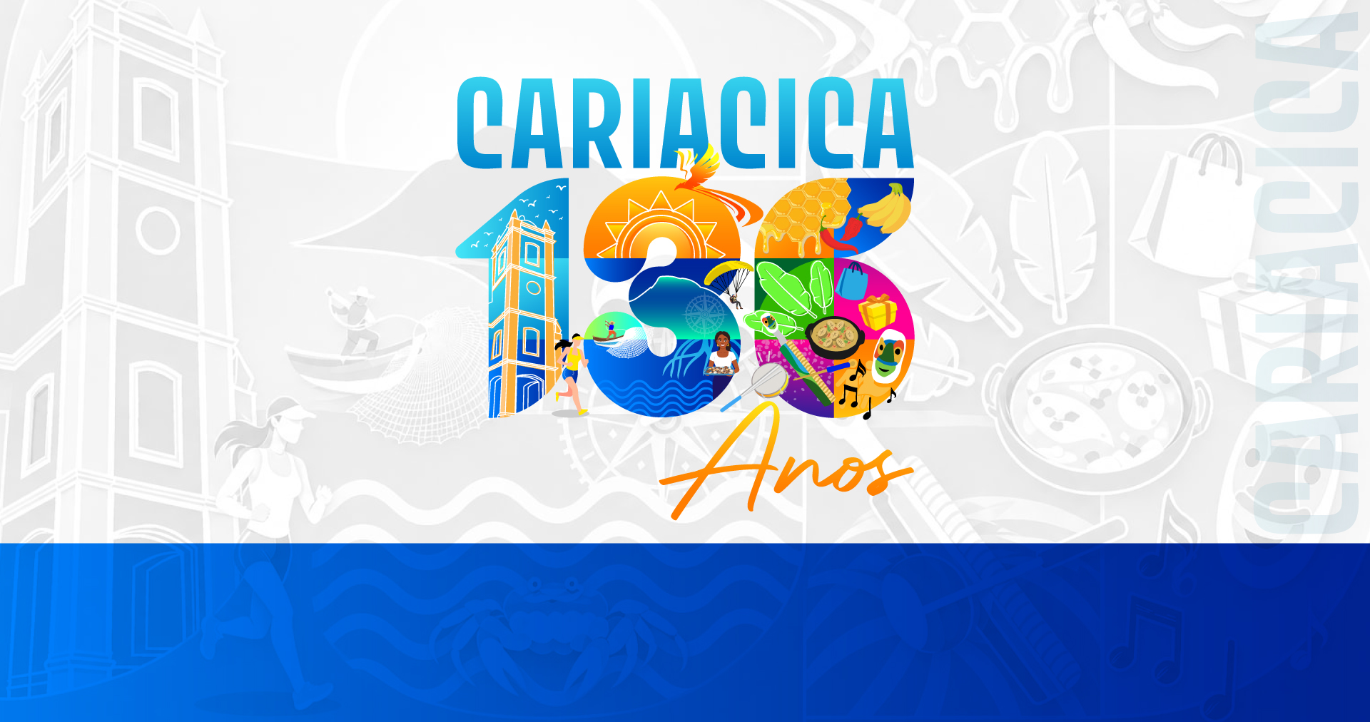 Cariacica 136 anos: identidade visual celebra a história e os encantos da cidade