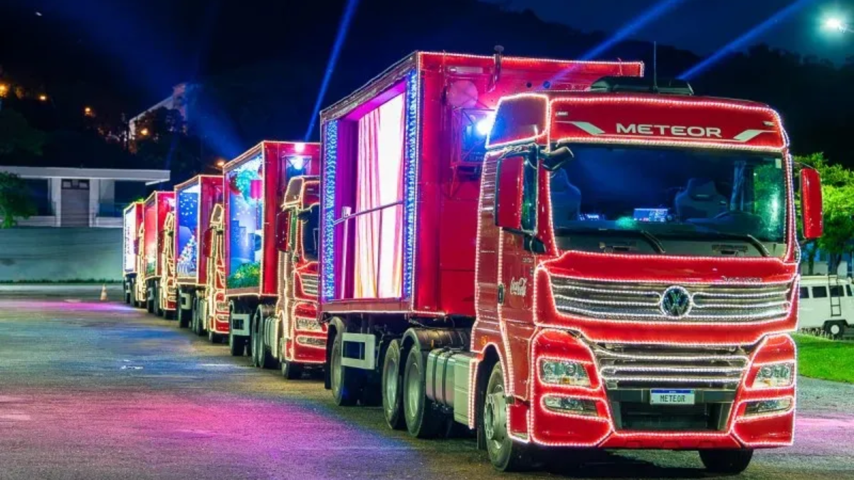 Caravana de Natal da Coca-Cola passa por Cariacica no próximo domingo (21); confira o trajeto