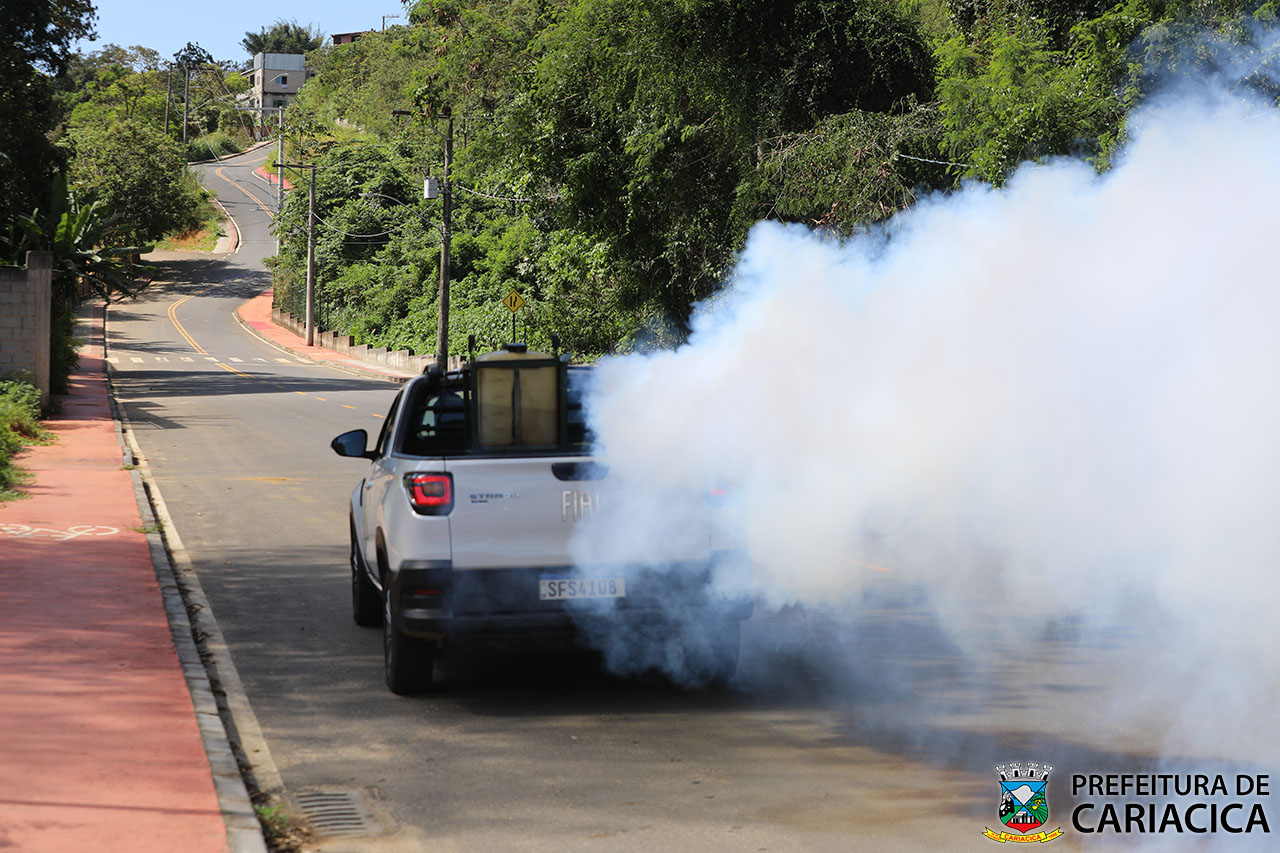 Carro fumacê percorre 31 bairros de Cariacica nesta semana; confira dias e locais