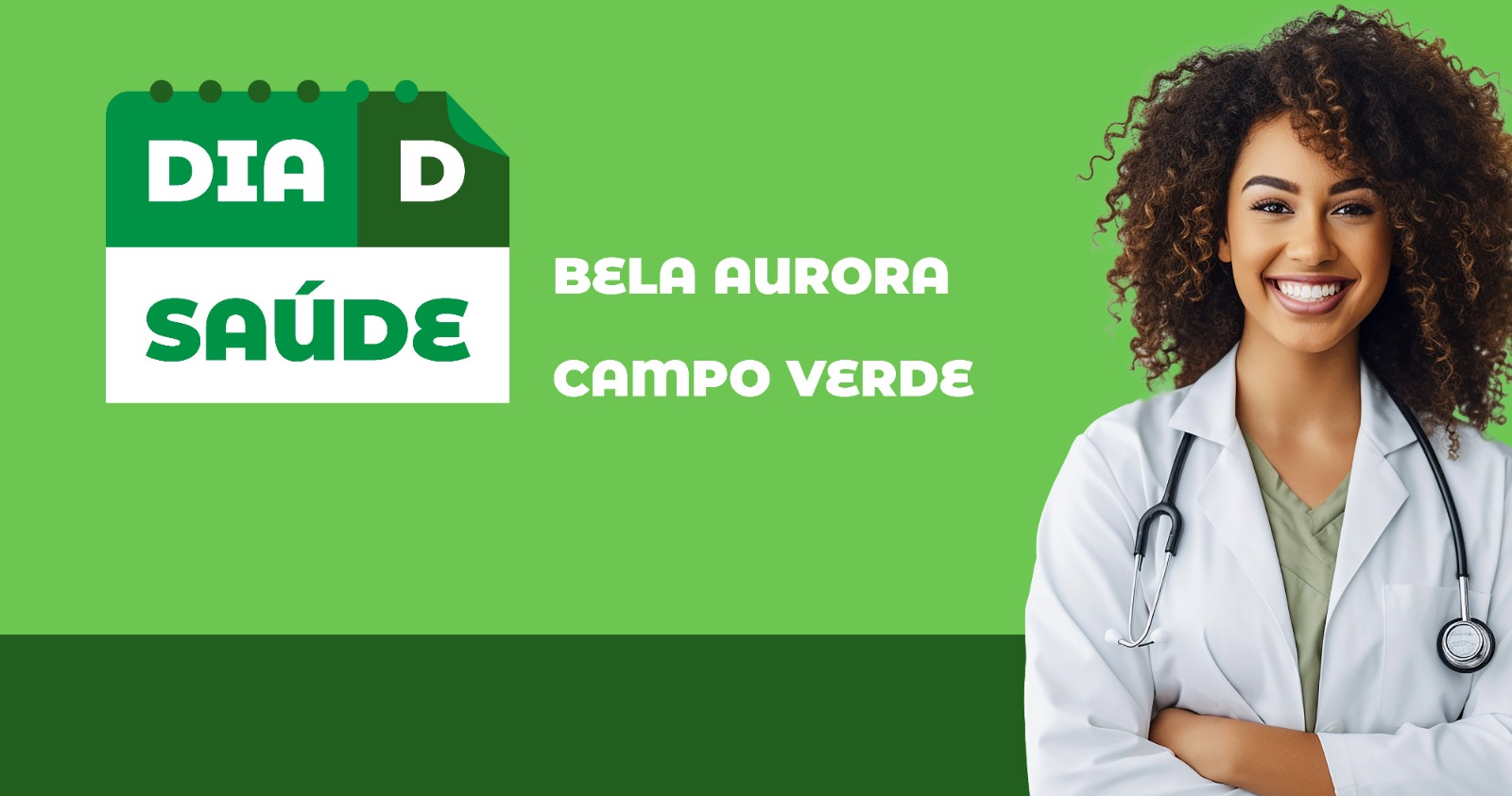 Dia D da Saúde: UBS de Bela Aurora e Campo Verde oferecem diversos serviços gratuitos neste sábado (4)