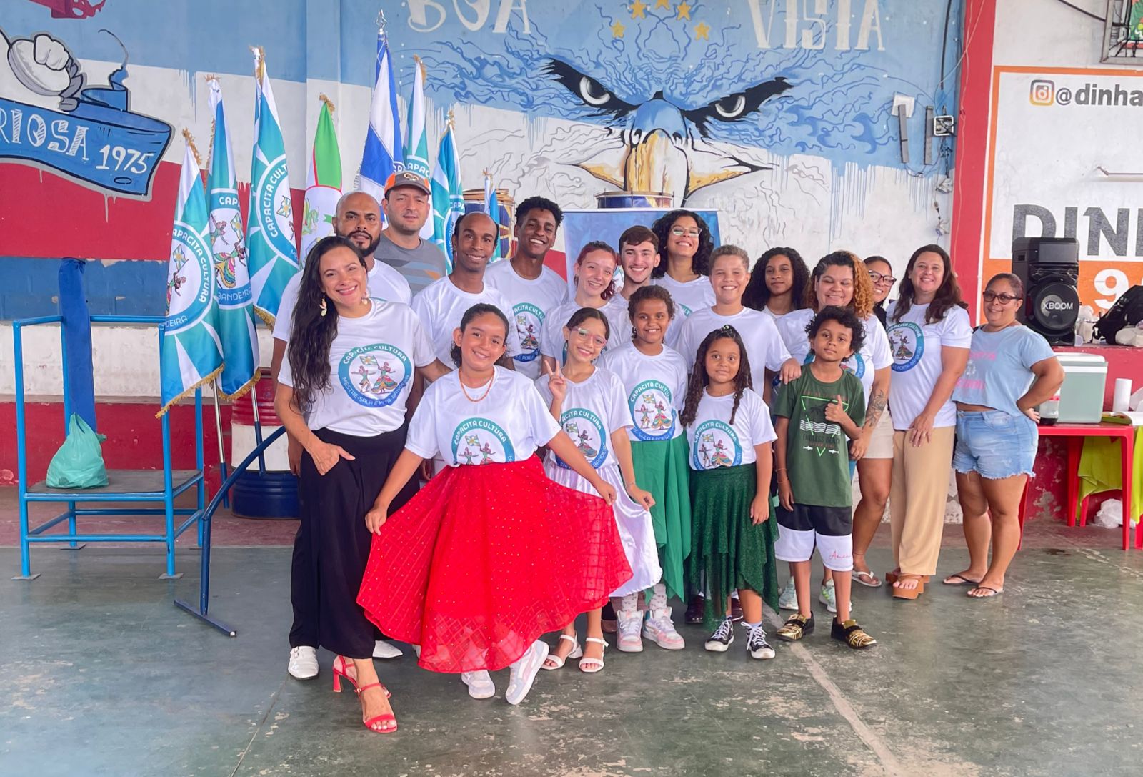 Formatura dos alunos do curso de Mestre-Sala e Porta-Bandeira será neste domingo (25)
