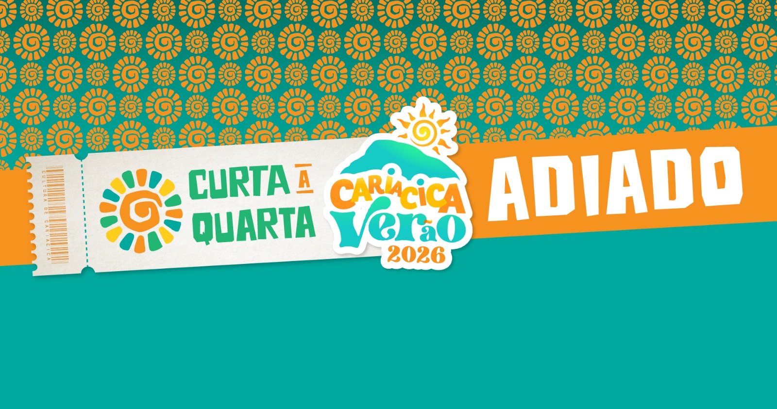 Cariacica Verão: programação desta quarta (21) é adiada devido às fortes chuvas