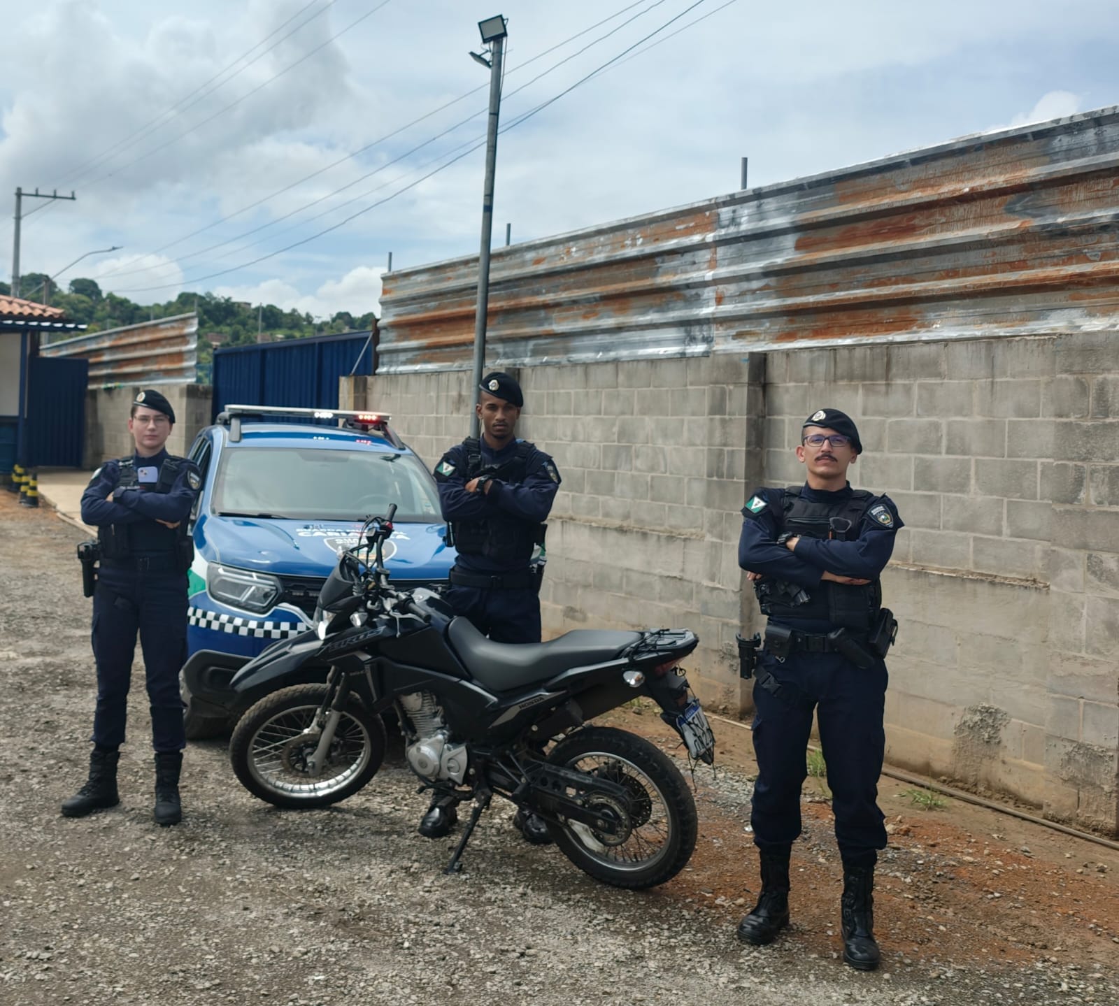 Guarda Municipal de Cariacica apreende moto adulterada e soma mais de 20 veículos recuperados neste ano