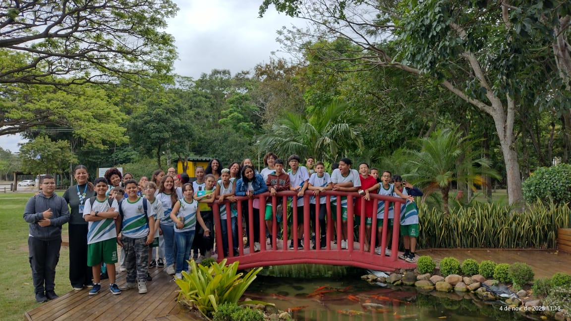 Alunos da rede municipal participam de culminância de projetos sobre educação ambiental no Parque Botânico da Vale