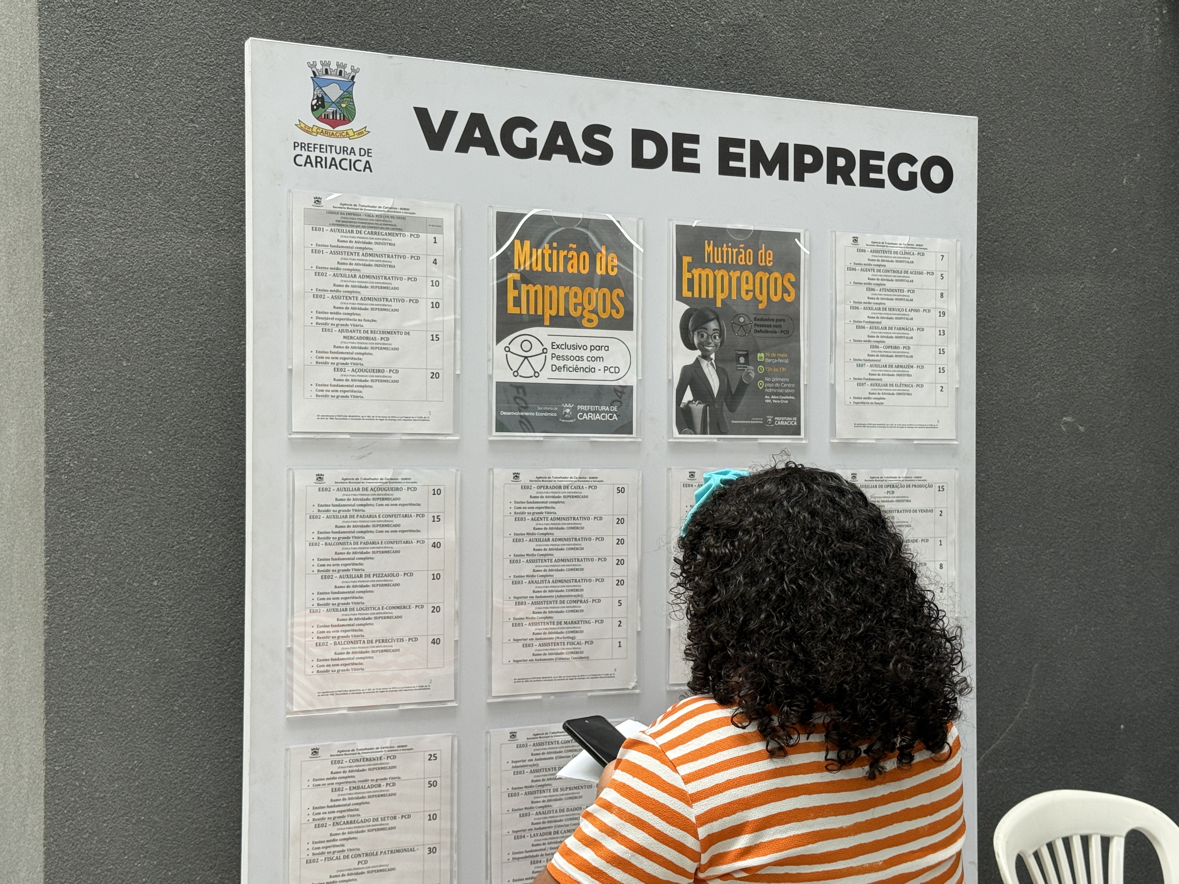 Emprego à vista! Agência do Trabalhador oferta mais de mil vagas a partir desta segunda (29)