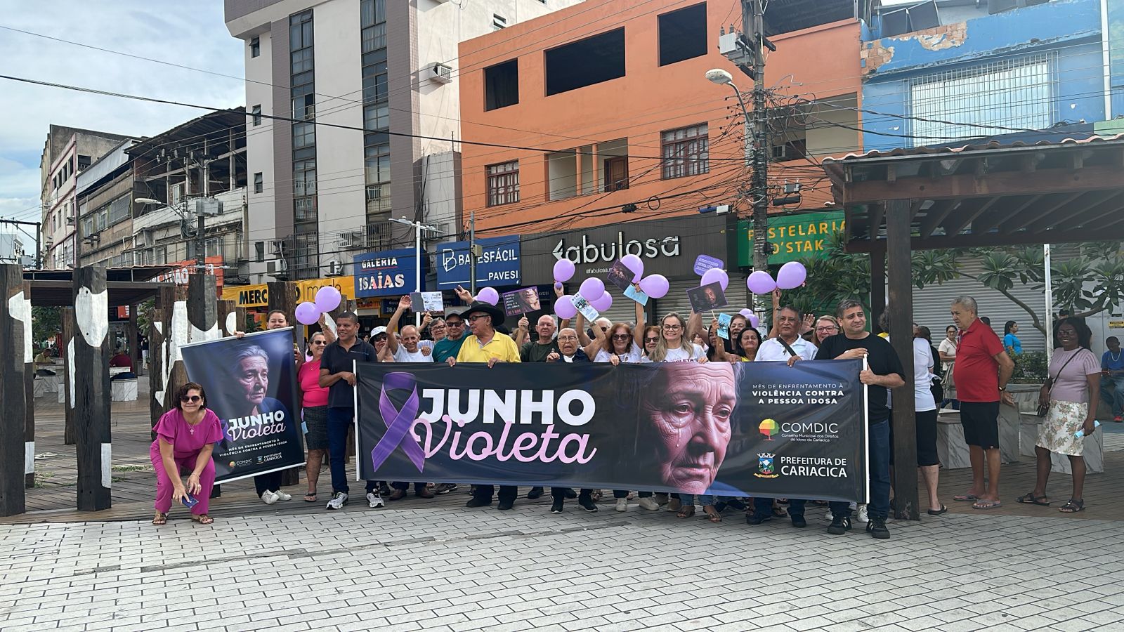 Junho Violeta: CCPI de Campo Grande realiza ação de conscientização contra a violência da pessoa idosa 