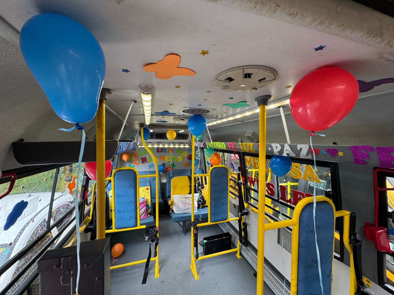 Trajeto para escola fica mais colorido para os alunos da Educação Especial 