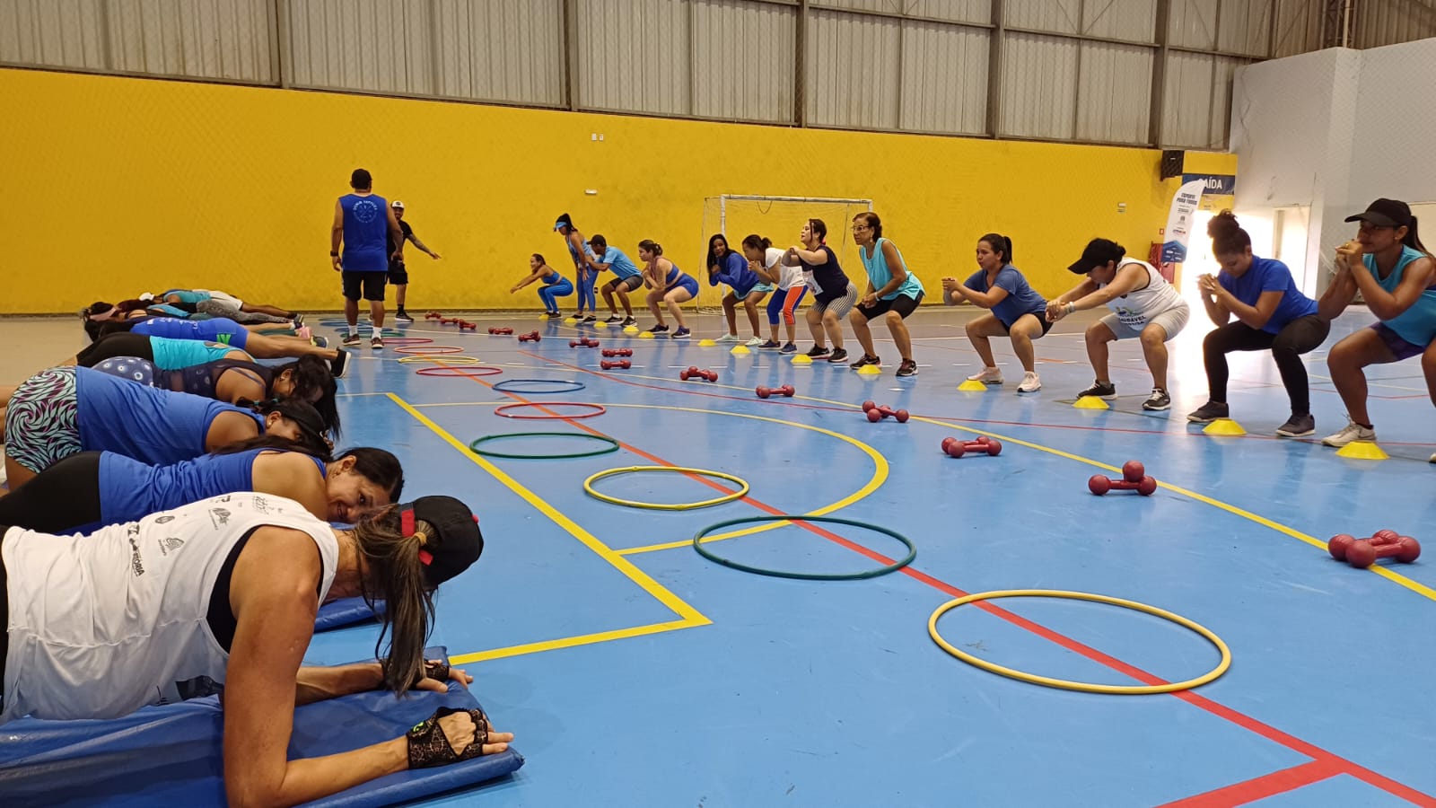 Novembro Azul: aulões promovem conscientização durante atividade gratuita na Estação Esporte-Cidadania